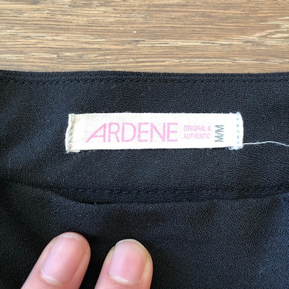 ARDENE Black Mini Skorts With Pockets | Size M - Picture 3 of 4